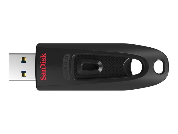 SanDisk Ultra - 256 GB - USB tipo A - 3.2 Gen 1 (3.1 Gen 1) - 100 MB/s - Lamina di scorrimento - Ner