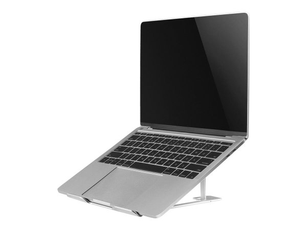 Neomounts Supporto per laptop - Supporto per computer portatile - Argento - Alluminio - 25,4 cm (10"