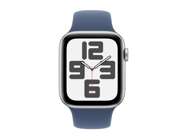 Apple Watch SE GPS - 44 mm - Aluminium Silber