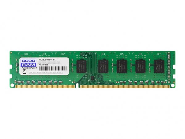 GoodRam GR1600D3V64L11/8G - 8 GB - 1 x 8 GB - DDR3 - 1600 MHz - 240-pin DIMM