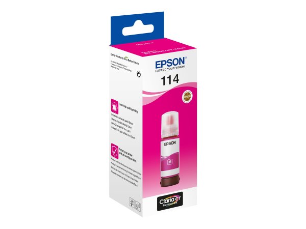 Epson 114 EcoTank Magenta ink bottle - Resa standard - 70 ml - 1 pz - Confezione singola