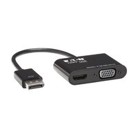 Tripp P136-06N-HV-V2 - 0,15 m - DisplayPort - HDMI/VGA - Maschio - Femmina - Dritto