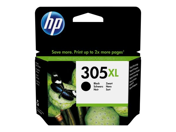 HP Tinte 3YM62AE 305XL XL Schwarz - Originale - Cartuccia di inchiostro