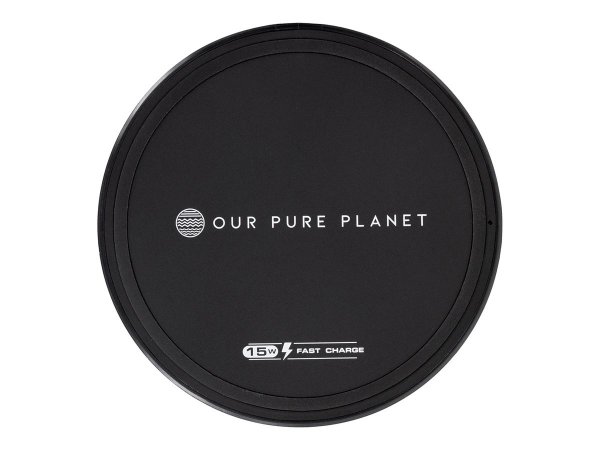 OUR PURE PLANET OPP130 - Interno - dC - 12 V - Carica wireless - 1 m - Nero