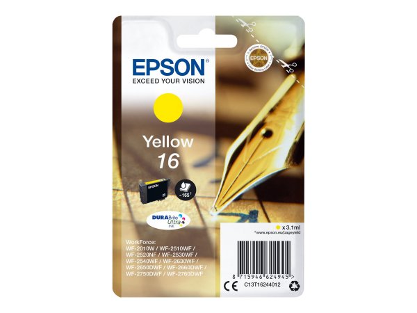 Epson 16 - 3.1 ml - yellow - original