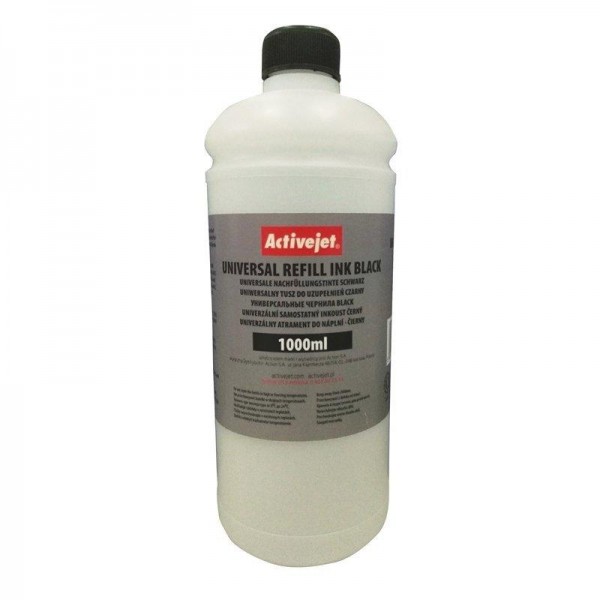 Active Jet inchiostro universale URB 1000BK, 1000 ml, colore: nero