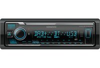 Kenwood Electronics KMM-BT508DAB - Nero - 1 DIN - 200 W - 50 W - 24h - AAC - FLAC - MP3 - WAV - WMA