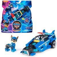 Spin Master Paw Patrol Mighty Kinofilm - Basis Fahrzeug von Chase mit Welpenfigur