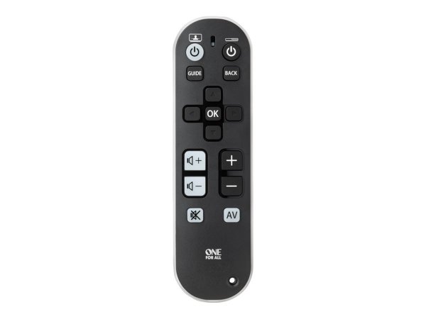 One for All Comfort URC6810 - TV - IR Wireless - Pulsanti - Ricaricabile - Bianco - Nero