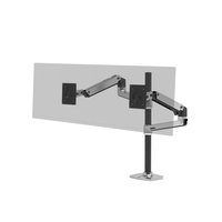 Ergotron LX Series LX Dual Stacking Arm Tall Pole - Morsa - 20 kg - 101,6 cm (40") - 100 x 100 mm -