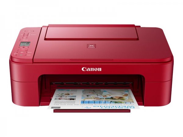 Canon PIXMA TS3352 - Ad inchiostro - Stampa a colori - 4800 x 1200 DPI - Copia a colori - A4 - Rosso