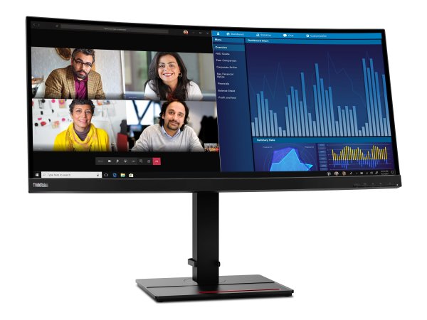 Lenovo ThinkVision P34w-20 34.14" WQHD Ultra-Wide Curved Monitor