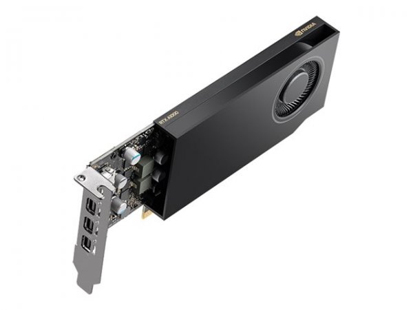 PNY Quadro A1000 Power Limited 8GB GDDR6 4xmDP LP - PCI - 8192 MB