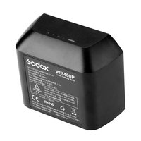 Godox WB400P - Ioni di Litio - 2600 mAh - 21,6 V - 56,16 Wh