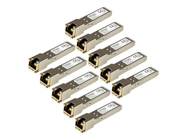 StarTech.com HPE J8177C Compatibile Ricetrasmettitore SFP - 1000BASE-T - 10 unità - Rame - 1000 Mbit