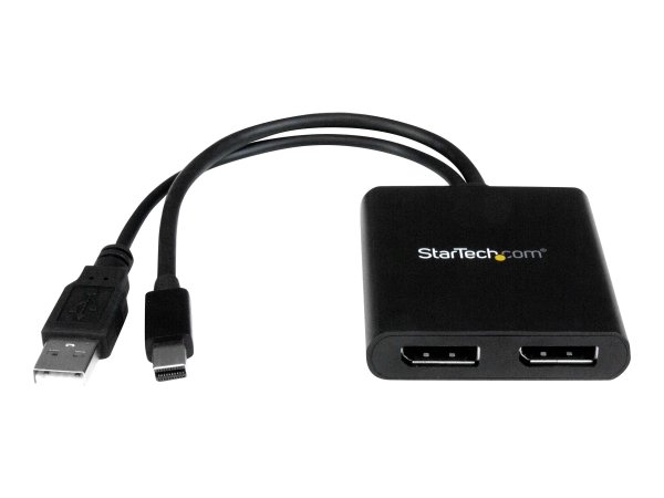 StarTech.com Adattatore multi monitor a 2 porte - MST Hub Mini DisplayPort a 2x DisplayPort - Doppio