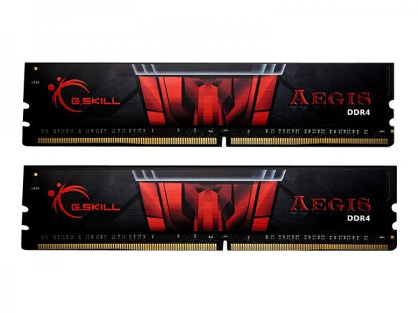 G.Skill 16GB DDR4-2133 - 16 GB - 2 x 8 GB - DDR4 - 2133 MHz - 288-pin DIMM - Nero - Rosso