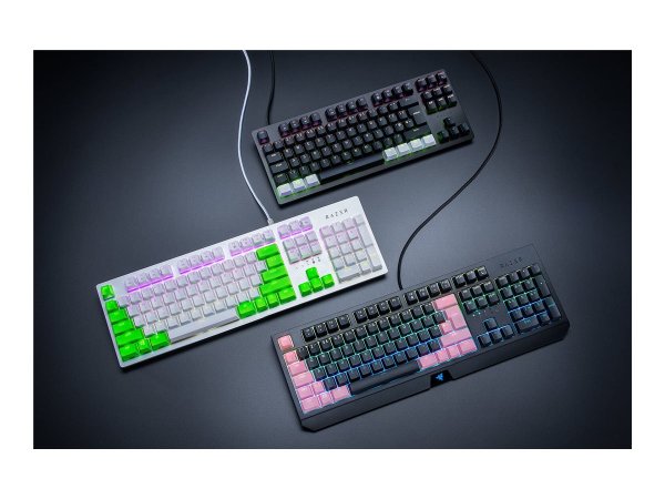 Razer PBT Keycap Upgrade Set - Coperchio per tastiera - Polibutilene Tereftalato (PBT) - Verde