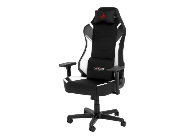 Pro Gamersware X1000 - Sedia da gaming per PC - 135 kg - Sedia tappezzata - Schienale tappezzato - P