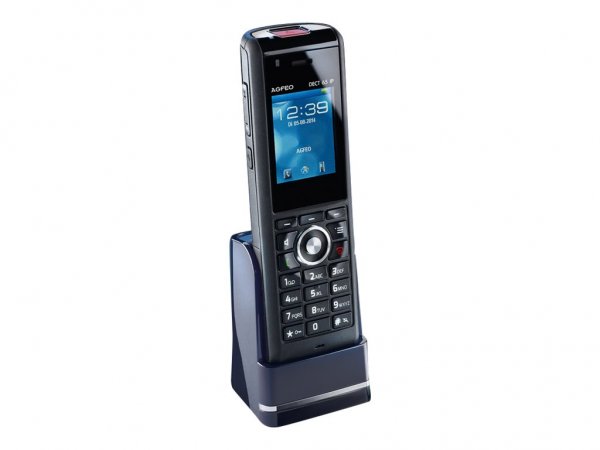 AGFEO DECT 65 IP - Telefono DECT - Telefono con vivavoce - Nero