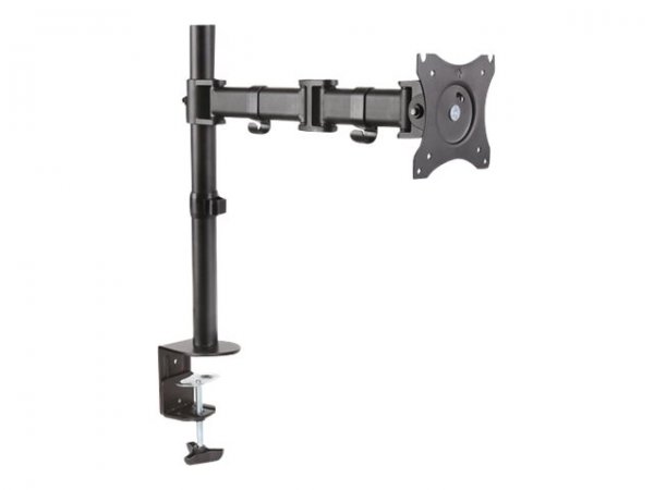 DIGITUS Morsetto universale monitor singolo - Morsa - 8 kg - 38,1 cm (15") - 68,6 cm (27") - 100 x 1