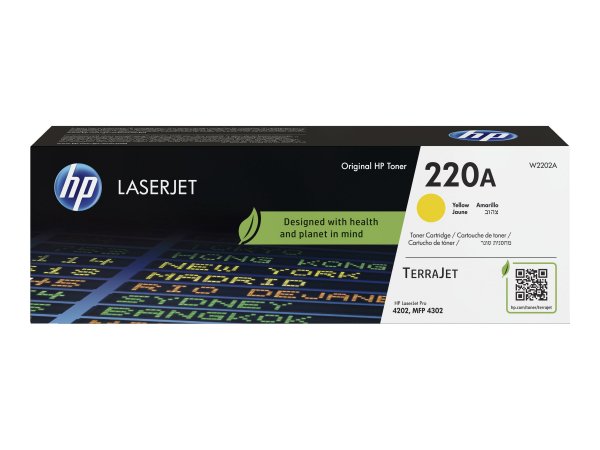 HP Cartuccia toner originale giallo LaserJet 220A - 1800 pagine - Giallo - 1 pz