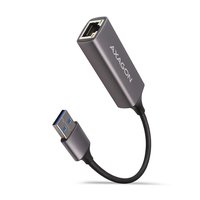 AXAGON ADE-TR - Cablato - USB - Ethernet - 1000 Mbit/s - Grigio