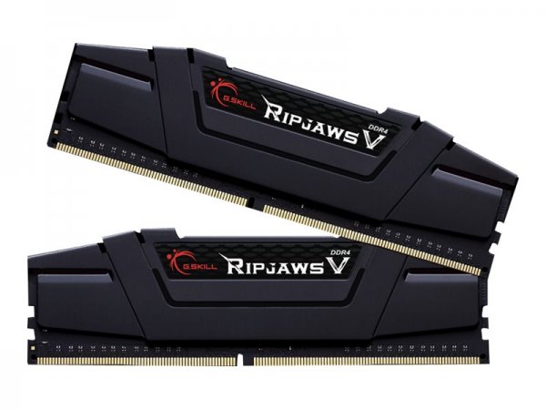 G.Skill RAM Ripjaws V - 16 GB (2 x 8 GB Kit) - DDR4 3200 UDIMM CL16 - Schwarz