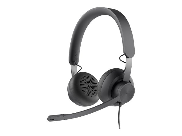 Logitech Zone 750 - Cablato - Ufficio - 211 g - Auricolare - Grafite