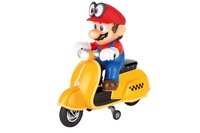 Carrera RC Scooter Mario Odyssey - Motocicletta - Motore elettrico - 1:18 - Pronto da guidare (RTD)