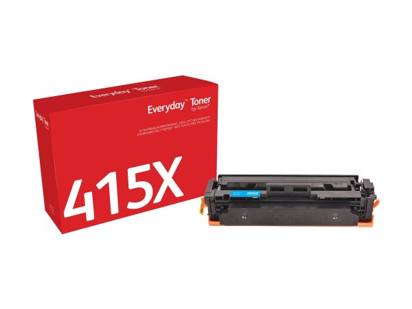 Xerox Everyday Toner Ciano compatibile con HP 415X (W2031X) - Resa elevata - 6000 pagine - 6000 pagi