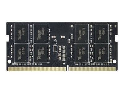 Team Group ELITE SO-DIMM DDR4 LAPTOP MEMORY - 16 GB - 1 x 16 GB - DDR4 - 2666 MHz - 260-pin SO-DIMM