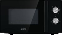 Gorenje MO20E2BH - Superficie piana - Microonde con grill - 20 L - 800 W - Manopola - Nero