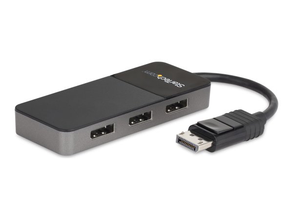 StarTech.com Hub MST DisplayPort a 3 Porte - Adattatore Multi-Monitor DP 1.4 - Sdoppiatore\Splitter