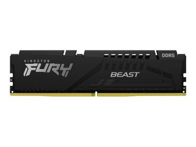 Kingston 64GB 6000MT/s DDR5 CL40 DIMM Kit of 4 Fury Beast Black XMP - 64 GB - 64 GB - DDR5