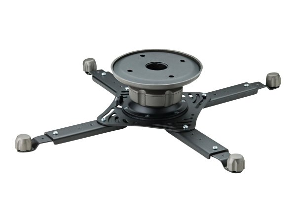 Ergotron Neo-Flex Projector Ceiling Mount - Soffitto - 18 kg - Nero - 0 - 360° - 0 - 30° - 91 mm