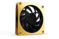 Alphacool Apex Stealth Metal 120mm Lüfter 2000rpm gold/schwarz