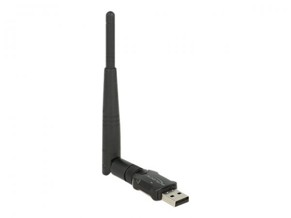 Delock 12462 - Wireless - USB - WLAN - Wi-Fi 5 (802.11ac) - 433 Mbit/s - Nero