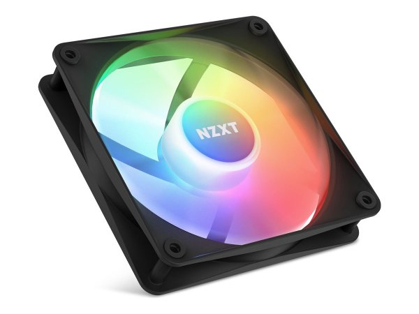 NZXT F120 RGB Core Confezione tripla RF-C12TF-B1 8 LED indirizzabili singolarmente Software CAM