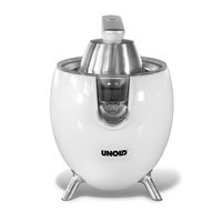 UNOLD Power Juicy - Spremiagrumi manuale - Bianco - 1 m - Plastica - Acciaio inox - Acciaio inox - 3