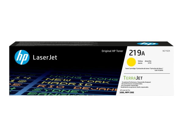 HP Toner W2192A 219A Gelb - Originale - Unità toner