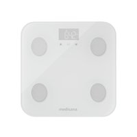 Medisana GmbH Medisana BS 600 connect - Bilancia pesapersone elettronica - Bianco - kg - lb - ST - Q