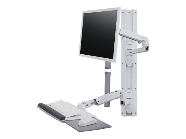 Ergotron LX Wall Mount System - 11,3 kg - 81,3 cm (32") - 75 x 75 mm - 100 x 100 mm - Regolazione al