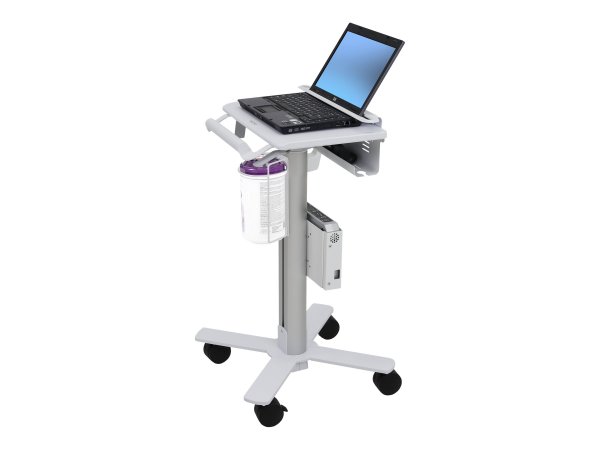 Ergotron StyleView Laptop Cart - SV10 - Carrello multimediale - Alluminio - Bianco - Computer portat