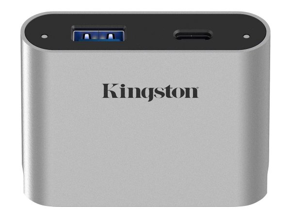 Kingston Card USB-C & USB-A Hub USB3.2 Gen1 retail - Card-Reader - USB 3.0