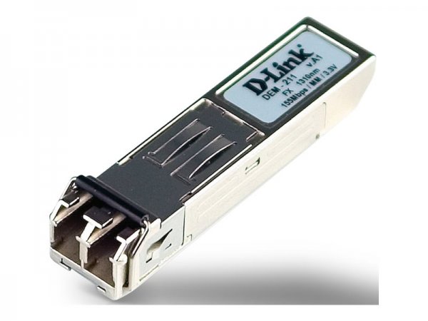 D-Link Multi-Mode Fiber SFP Transceiver - 100 Mbit/s - 2000 m - 100Base-FX - A spina - FDA/CDRH - TU