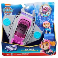 Spin Master Paw Patrol Aqua Pups - basic vehicle in ray design with Skye puppy