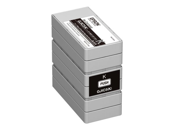 Epson GJIC5(K): Ink cartridge for ColorWorks C831 and GP-M831 (Black) - Nero - Inchiostro a base di