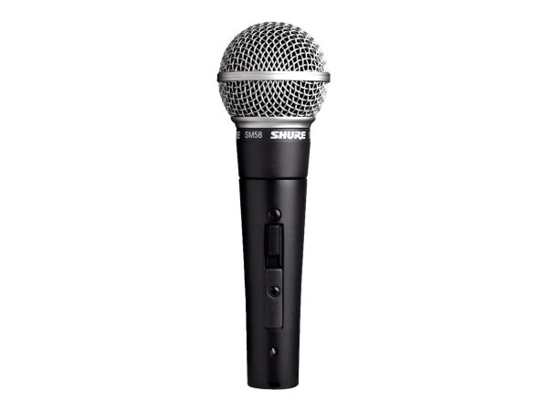 Shure SM58 - Microfono da studio - 50 - 15000 Hz - Cardiode - Cablato - Nero - 1 pz