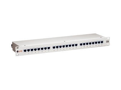 Equip 326324 - RJ-45 - Oro - Cat6 - Grigio - Montaggio a rack - 1U